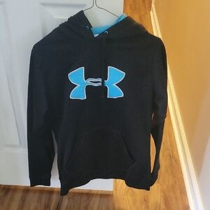 Under Armour Black and Blue Hoodie